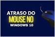 Atraso do mouse RDP